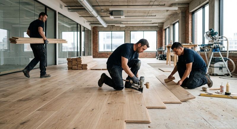 Commercial Hardwood Service in Woodinville, WA