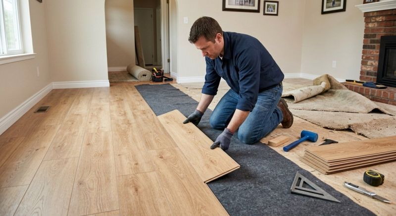 Laminate Floor Remodeling in Issaquah, WA