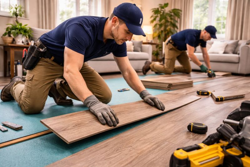 Laminate Floor Replacement in Woodinville, WA