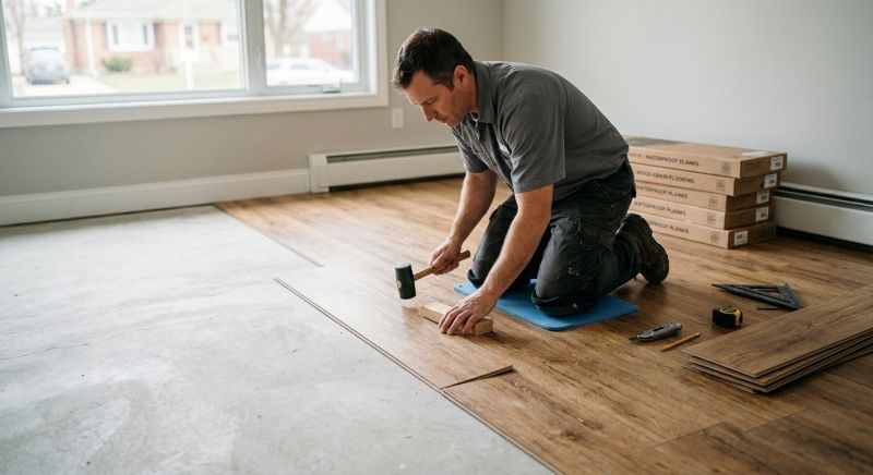 Linoleum Floor Installation in King County, WA
