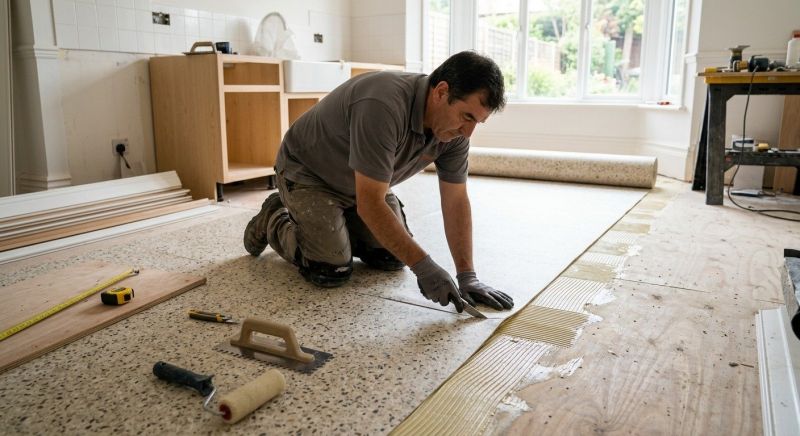 Linoleum Floor Installation in Maple Valley, WA