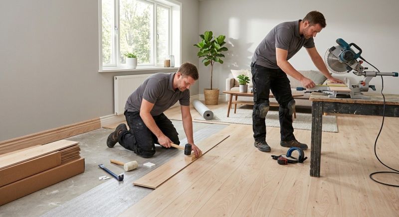 Plank Laminate Installation in Issaquah, WA