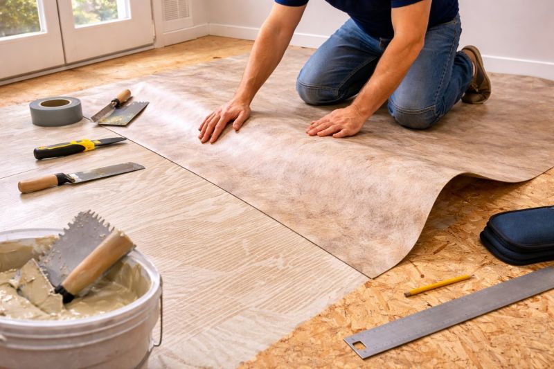 Sheet Flooring Installation in Renton, WA
