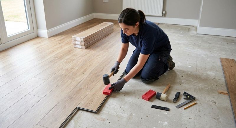 Vinyl Plank Floor Installation in Issaquah, WA